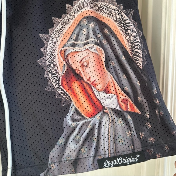 LA 'AVE MARIA' PREMIUM MESH SHORTS - Picture 4 of 6